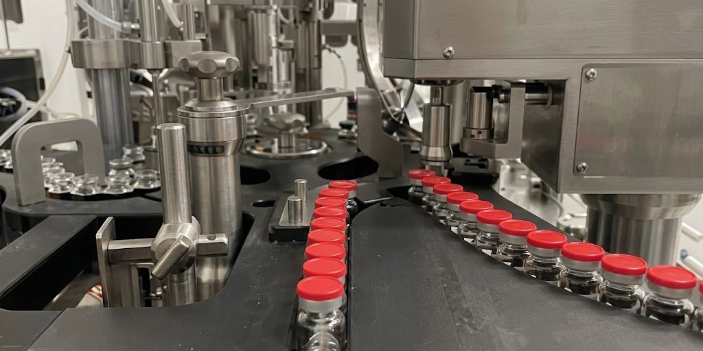 Vial capping line