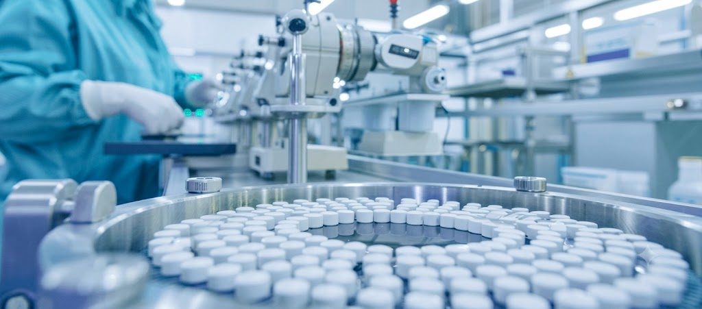 Vial filling line